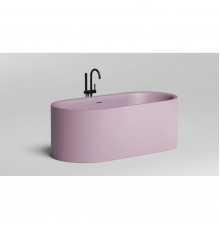 Ванна из литьевого мрамора Salini S-Sense Perla 1049101GF 170x80 см, отдельностоящая, покраска по RAL глянец полностью