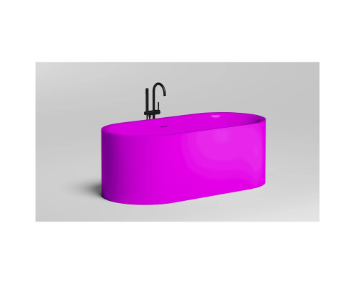 Ванна из литьевого мрамора Salini S-Stone Perla 1049201MF 170x80 см, отдельностоящая, покраска по RAL матовый полностью