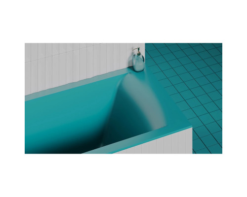 Ванна из литьевого мрамора Salini S-Stone Cascata 105021MF 150x70 см, покраска по RAL матовый полностью