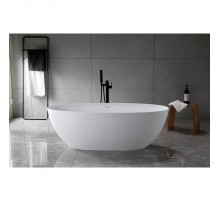Ванна из литьевого мрамора Vincea Solid Surface VBT-4S01MW 170x76 см, отдельностоящая, белый матовый