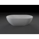 Ванна из литьевого мрамора Vincea Solid Surface VBT-4S04MW 170x80 см, отдельностоящая, белый матовый