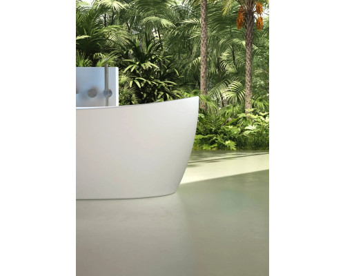 Ванна из литьевого мрамора Vincea Solid Surface VBT-6S03MW 170x80 см, отдельностоящая, белый матовый