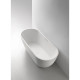 Ванна из литьевого мрамора AltroBagno Bruna AltroBagnoBruna090201White 170x75 см, отдельностоящая, белый