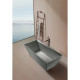 Ванна из литьевого мрамора AltroBagno Francesca AltroBagnoFrancesca090104CementGrey 170x75 см, отдельностоящая, серый цемент