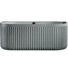 Ванна из литьевого мрамора AltroBagno Fabiana AltroBagnoFabiana090207GraniteGray 170x80 см, отдельностоящая, серый гранит