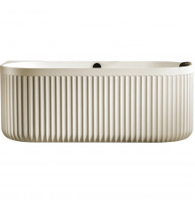 Ванна из литьевого мрамора AltroBagno Fabiana AltroBagnoFabiana090208Cream 170x80 см, отдельностоящая, кремовый