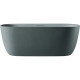 Ванна из литьевого мрамора AltroBagno Luciana AltroBagnoLuciana090222GraniteGray 170x80 см, отдельностоящая, серый гранит