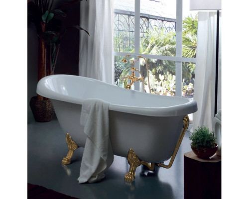 Приобрести Ванна из литого мрамора 170х77см Kerasan Retro 105591 в магазине сантехники Santeh-Crystal.ru