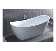 Ванна из литьевого мрамора 186x81,5 см Salini S-Sense Noemi 101811G
