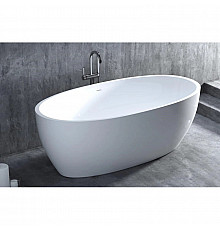 Ванна из литьевого мрамора 176x92 см Salini S-Sense Luce 100111G