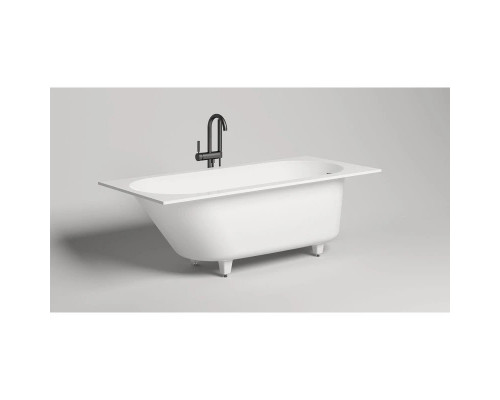 Приобрести Ванна из литьевого мрамора 180x80 см Salini S-Sense Ornella Kit 102412G в магазине сантехники Santeh-Crystal.ru