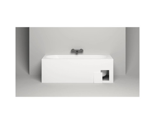 Приобрести Ванна из литьевого мрамора 180x80 см Salini S-Sense Ornella Kit 102412G в магазине сантехники Santeh-Crystal.ru