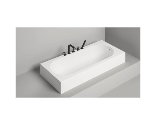 Приобрести Ванна из литьевого мрамора 180x80 см Salini S-Sense Ornella Kit 102412G в магазине сантехники Santeh-Crystal.ru