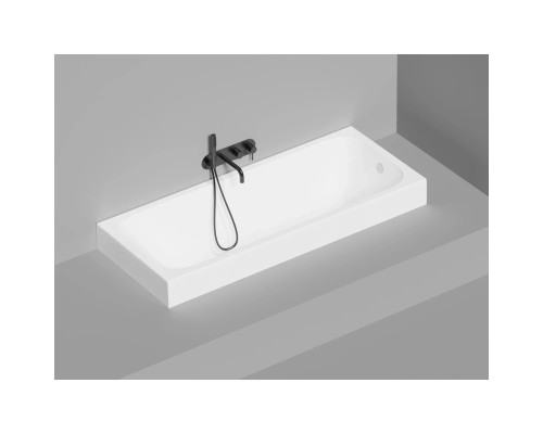 Ванна из литьевого мрамора Salini S-Sense Orlanda 102011M 170x70 см, белый матовый