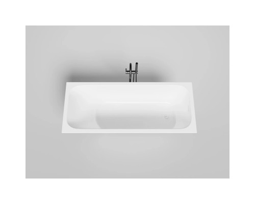 Ванна из литьевого мрамора Salini S-Stone Orlanda Kit 102121M 170x70 см, белый матовый