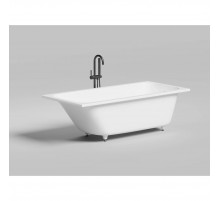 Ванна из литьевого мрамора Salini S-Sense Orlanda Kit 102116G 170x80 см, белый глянец