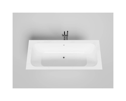 Ванна из литьевого мрамора Salini S-Sense Orlanda Axis 103211G 191,1x80,5 см, белый глянец