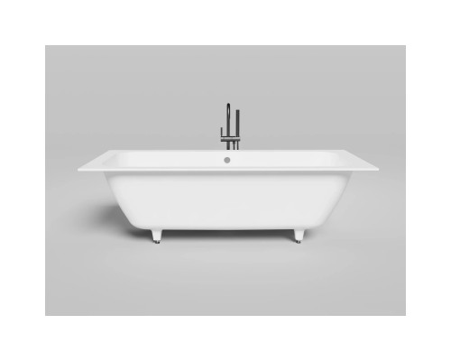 Ванна из литьевого мрамора Salini S-Sense Orlanda Axis 103211G 191,1x80,5 см, белый глянец