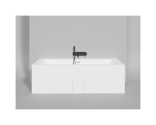 Ванна из литьевого мрамора Salini S-Sense Orlanda Axis Kit 103311M 191,1x80,5 см, белый матовый