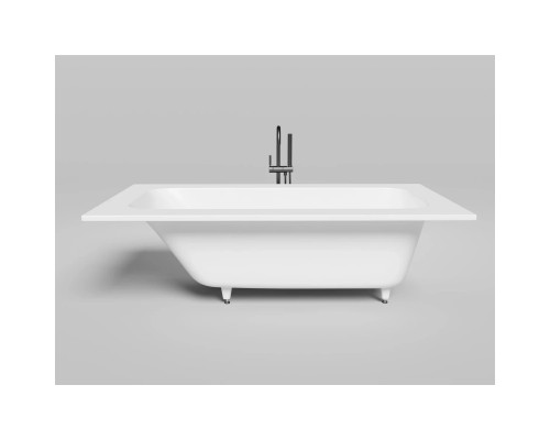 Ванна из литьевого мрамора Salini S-Sense Orlanda Kit Plus 102114M 189x99 см, белый матовый