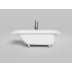 Ванна из литьевого мрамора Salini S-Stone Ornella 102323M 170x70 см, белый матовый