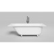 Ванна из литьевого мрамора Salini S-Sense Ornella 102311G 170x75 см, белый глянец
