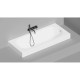 Ванна из литьевого мрамора Salini S-Stone Ornella 102321M 170x75 см, белый матовый