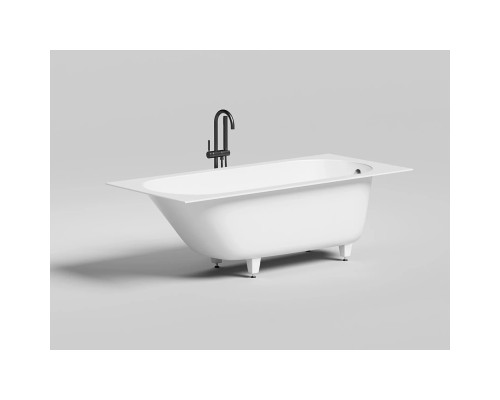 Ванна из литьевого мрамора Salini S-Sense Ornella 102312G 180x80 см, белый глянец
