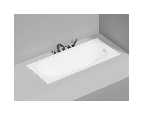 Ванна из литьевого мрамора Salini S-Sense Ornella 102312G 180x80 см, белый глянец