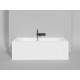 Ванна из литьевого мрамора Salini S-Stone Ornella 102322M 180x80 см, белый матовый