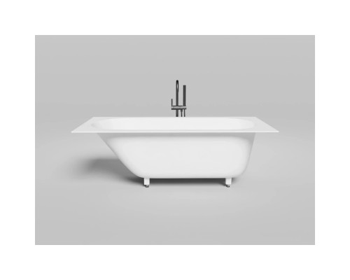 Ванна из литьевого мрамора Salini S-Sense Ornella Kit 102414G 170x80 см, белый глянец