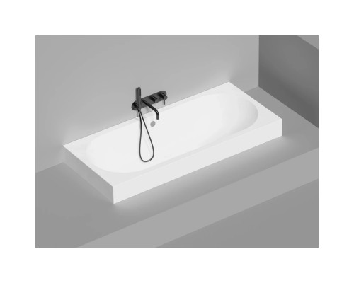 Ванна из литьевого мрамора Salini S-Sense Ornella Axis 103413G 170,5x75,5 см, белый глянец