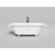 Ванна из литьевого мрамора Salini S-Sense Ornella Axis 103413M 170,5x75,5 см, белый матовый