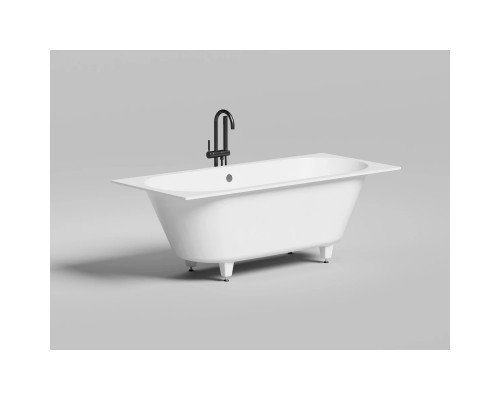 Ванна из литьевого мрамора Salini S-Sense Ornella Axis 103413M 170,5x75,5 см, белый матовый