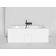 Ванна из литьевого мрамора Salini S-Sense Ornella Axis 103411M 180x80 см, белый матовый