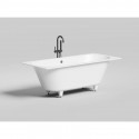 Ванна из литьевого мрамора 180x80 см Salini S-Stone Ornella Axis 103421M