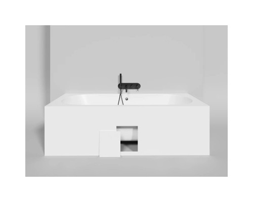 Приобрести Ванна из литьевого мрамора 190,5x90,5 см Salini S-Sense Ornella Axis 103412M в магазине сантехники Santeh-Crystal.ru