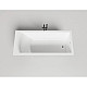 Заказать Ванна из литьевого мрамора 180x80 см Salini S-Stone Cascata 104223M в магазине сантехники Santeh-Crystal.ru