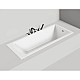 Заказать Ванна из литьевого мрамора 180x80 см Salini S-Stone Cascata 104223M в магазине сантехники Santeh-Crystal.ru