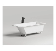 Ванна из литьевого мрамора 169,8x75 см Salini S-Sense Cascata Kit 104313M