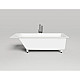 Купить Ванна из литьевого мрамора 180x80 см Salini S-Sense Cascata Kit 104513G в магазине сантехники Santeh-Crystal.ru