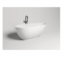Ванна из литьевого мрамора Salini S-Sense Paola Classic 101511G 160x77 см, отдельностоящая, белый глянец