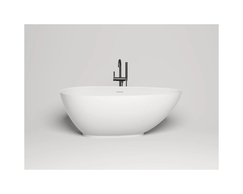 Ванна из литьевого мрамора Salini S-Sense Paola Classic 101511G 160x77 см, отдельностоящая, белый глянец