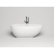 Ванна из литьевого мрамора Salini S-Stone Paola Classic 101512SM 172x82,5 см, отдельностоящая, белый матовый