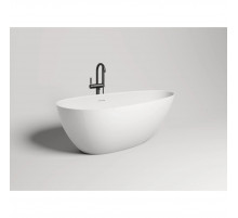 Ванна из литьевого мрамора Salini S-Sense Paola IN Classic 101611G 160x77 см, отдельностоящая, белый глянец