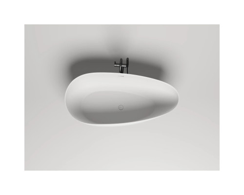 Ванна из литьевого мрамора Salini S-Stone Paola IN Classic 101611SM 160x77 см, отдельностоящая, белый матовый