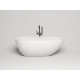 Ванна из литьевого мрамора Salini S-Stone Paola IN Classic 101612SM 172x82 см, отдельностоящая, белый матовый