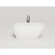 Ванна из литьевого мрамора Salini S-Sense Sofia 102518G 150x75 см, отдельностоящая, белый глянец