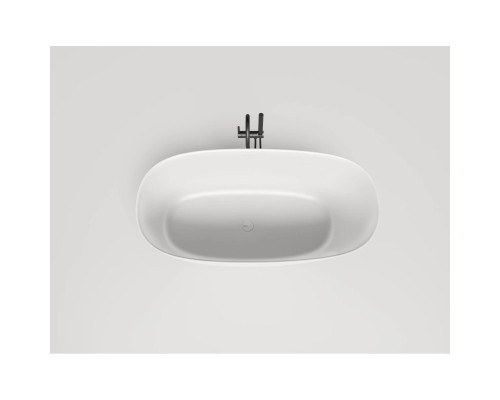 Ванна из литьевого мрамора Salini S-Stone Sofia 102528M 150x75 см, отдельностоящая, белый матовый