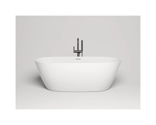 Ванна из литьевого мрамора Salini S-Sense Sofia 102511G 164,5x75,5 см, отдельностоящая, белый глянец